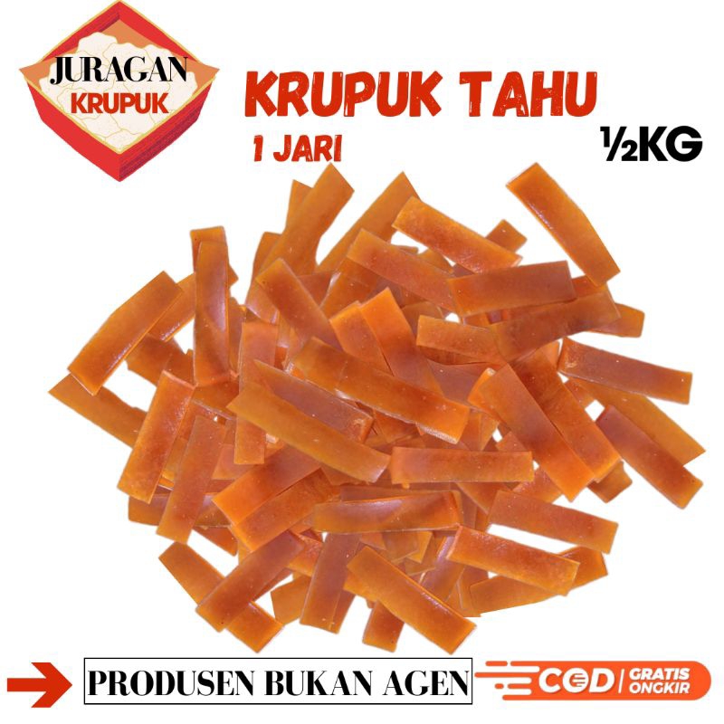 

Krupuk Tahu Ikan ½Kg 500gram
