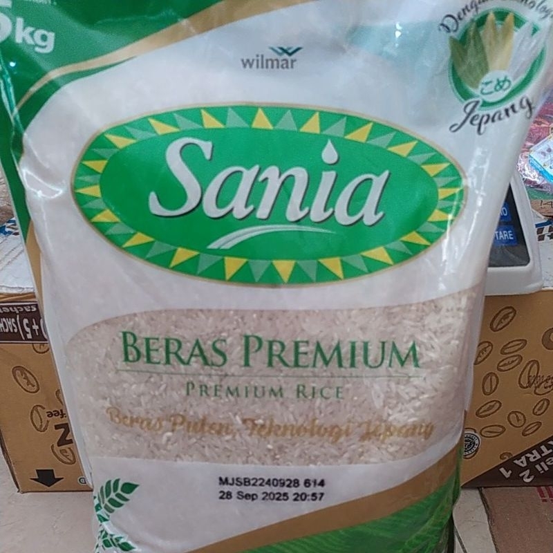 

Beras Sania Kemasan 5 Kg