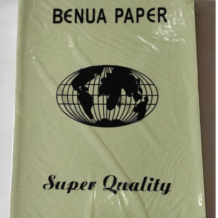 

Kertas Karton Jilid Buffalo Ukuran A4 Benua 100 Lembar (HIJAU MUDA)