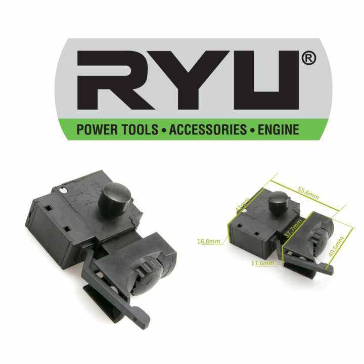 on off SAKLAR BOR RYU 10 MM DAN 13 MM SWITCH SAKLAR BOR 10mm RYU/RDR 10-3RE ORIGINAL RYU