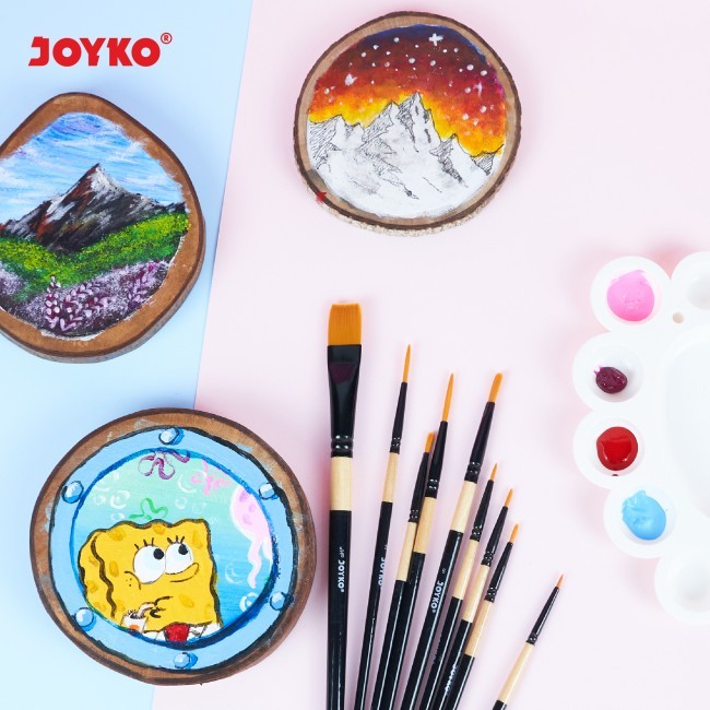 

Brush / Kuas Cat Air / Cat Minyak / Lukis / Acrylic Joyko BR-9