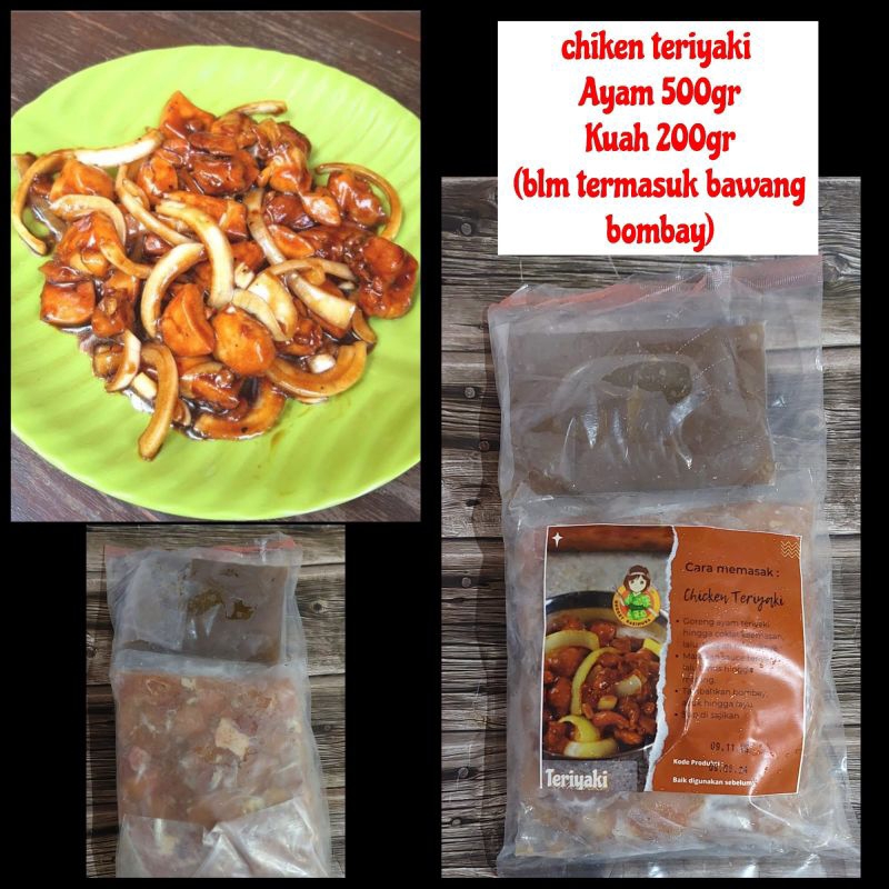

Kasimura Chicken Yakiniku Chicken Teriyaki 500gr Frozen