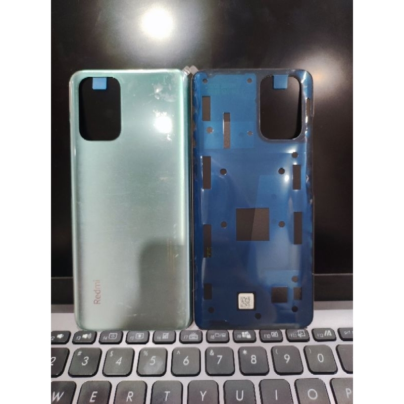 BACKDOOR COVER TUTUP BELAKANG XIAOMI REDMI NOTE 10 4G/NOTE 10S /M2101K7AG ORIGINAL-GREEN