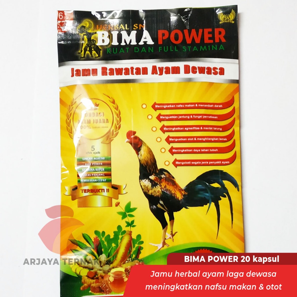 BIMA POWER Jamu Herbal Ayam Aduan bangkok laga
