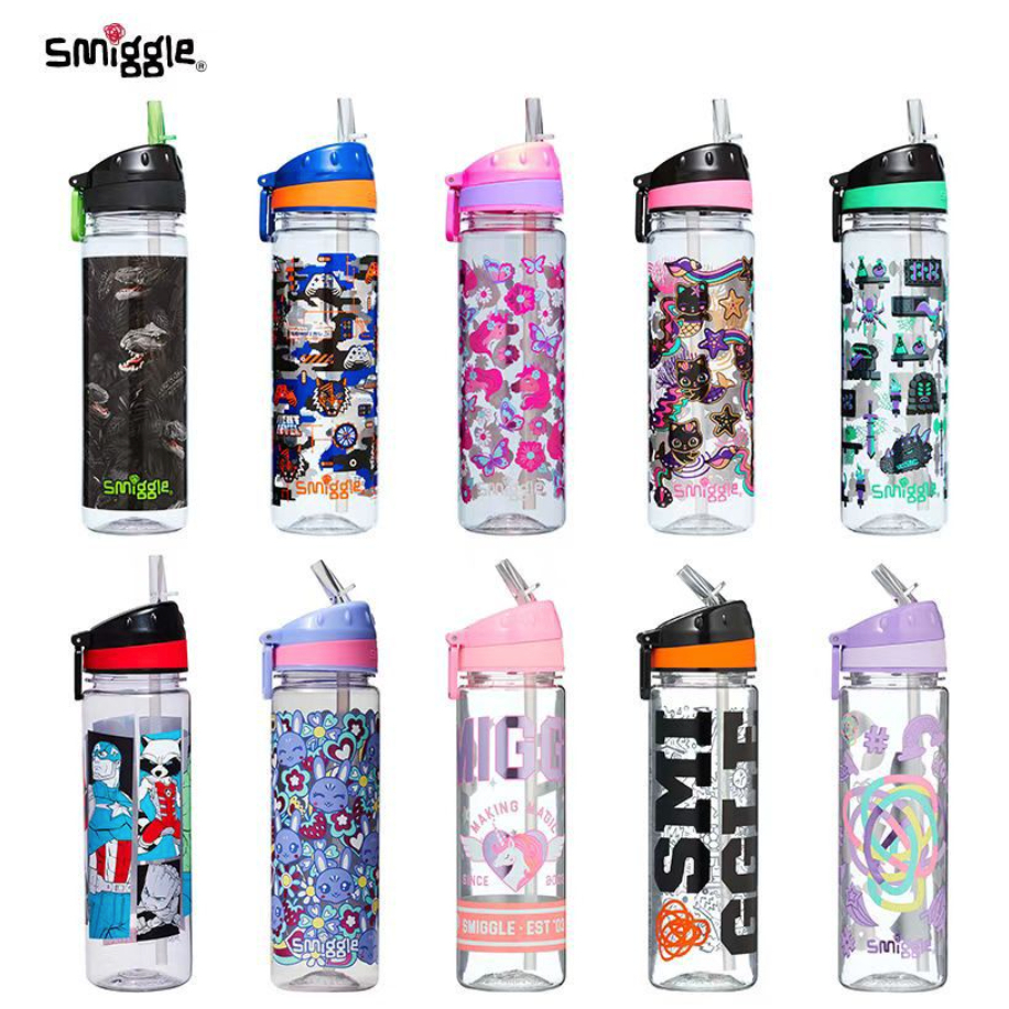 Botol Minum Smiggle 550ml/ Botol Minum Anak Stainless Smiggle/ Botol Minum Smiggle ORIGINAL 100%