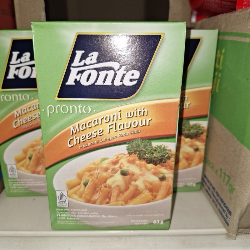 

La Fonte Pronto Macaroni cheese 63gram