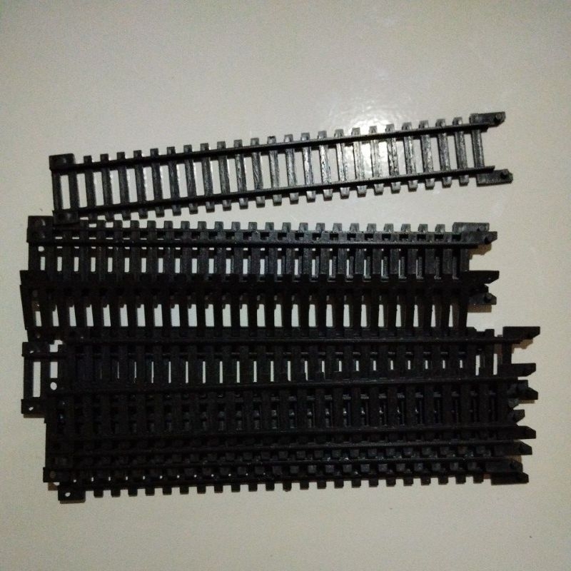 Rel Lurus Kereta Api Railking ORIGINAL Seri 18 Seri Jumbo  10 Pcs