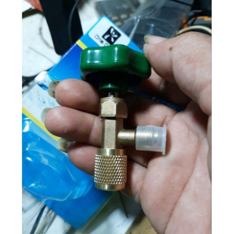 kran freon kaleng 341 kran infus cairan injektor