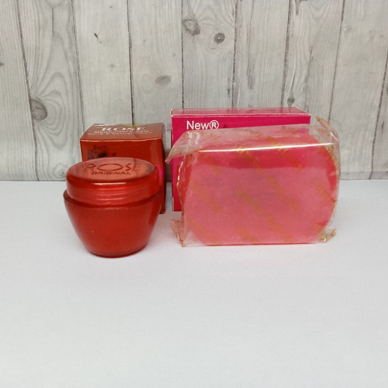 (Paket) Cream Rose & Sabun Rose BPOM