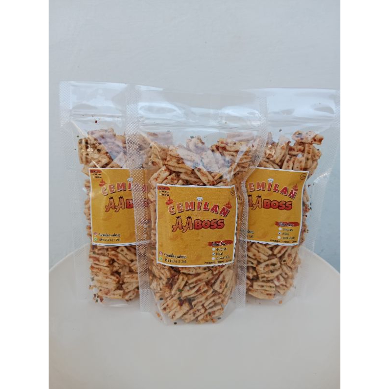

SEBRING KERUPUK JAAT PEDAS DAUN JERUK UKURAN 100 GRAM