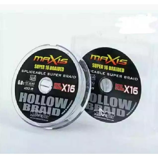 SENAR PE DURAKING MAXIS X12 / X16 HOLLOW BRAIDED UK PE 3