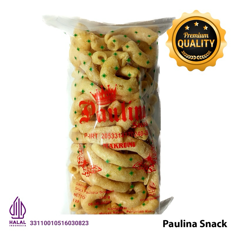 

Paulina Snack Makaroni Asin Gurih / Makaroni Asin