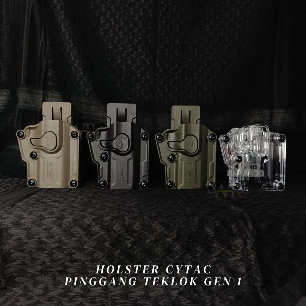 Holster cytac mega-fit holster universal Gen 1 / Holster cytac pinggang / Holster universal G2 comba
