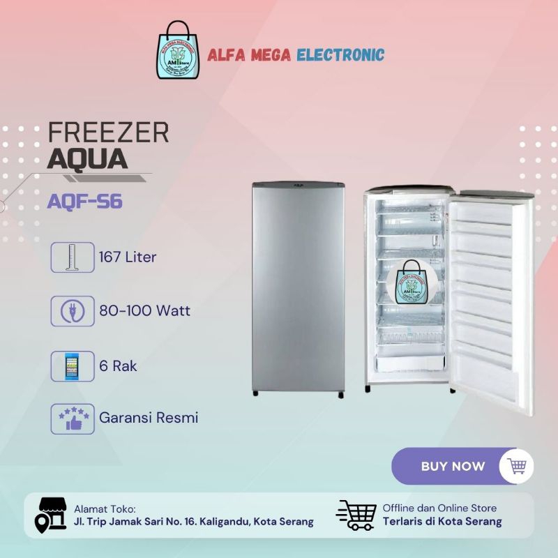 Freezer Kulkas Aqua AQF S6