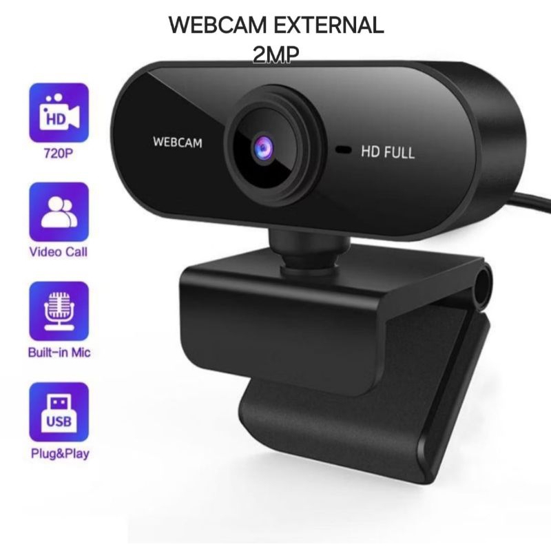 Profftech Webcam External Laptop/pc 2Mp