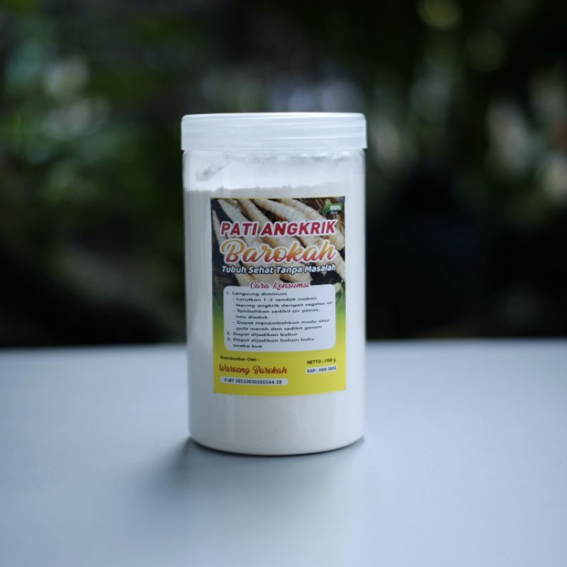 

Tepung ANGKRIK / pati ANGKRIK / umbi garut / pati asam lambung 100% murni 500gr