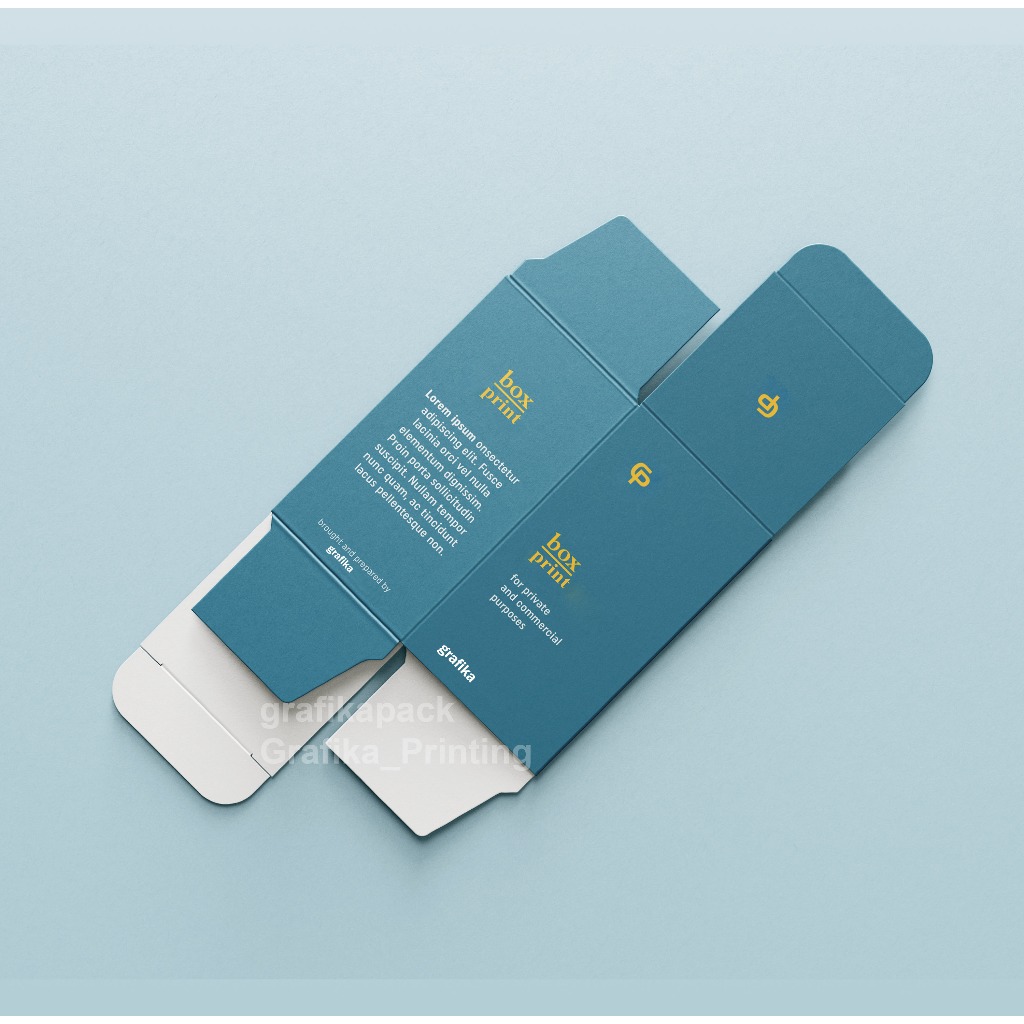 

Packaging Box Kemasan Pack Cetak Ukuran Custom