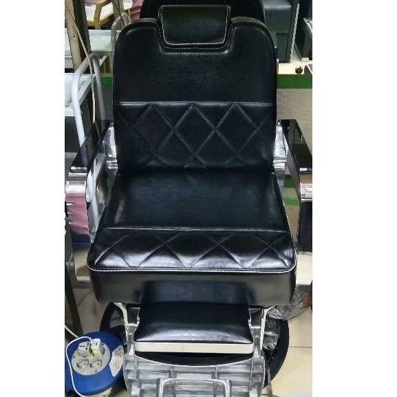 kursi barbershop hitam import