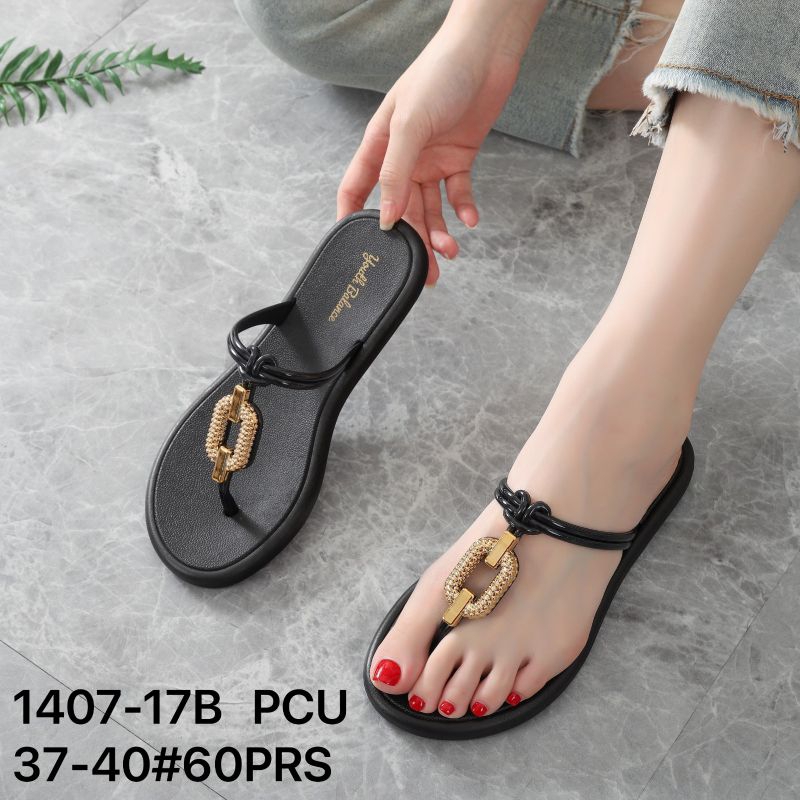 Myanka jelly shoes Sendal tali Gold