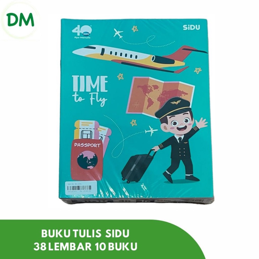 

Buku Tulis Sidu 38 lembar 1 buku