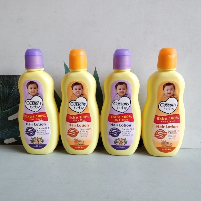 Cussons Baby Hair lotion 50+50ML/Cussons baby/Cussons/Hair lotion