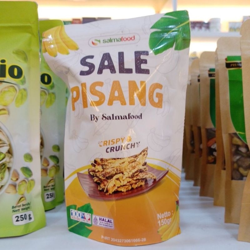 

Sale pisang krispi enak terbuat dari pisang ambon