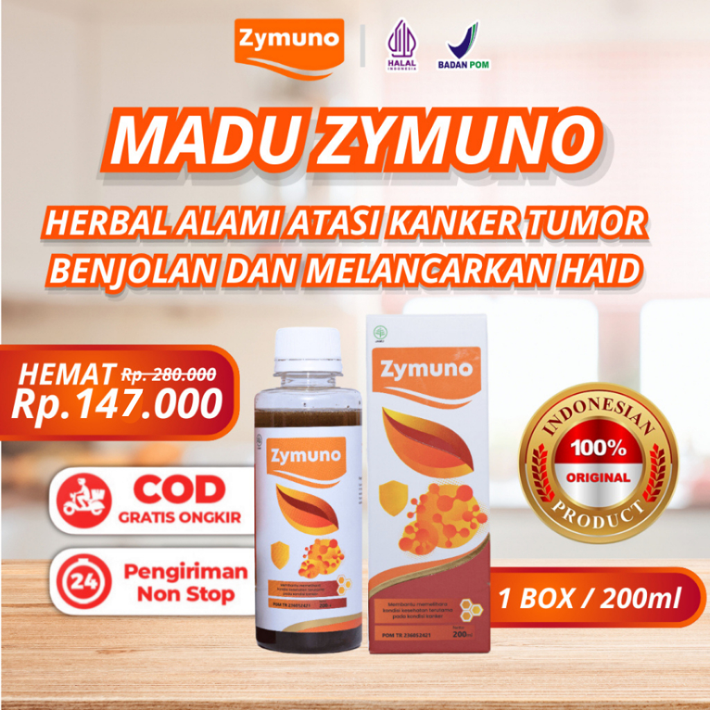 

MADU ZYMUNO ORIGINAL 100% - 3X Lebih Efektif Teruji Atasi KANKER TUMOR BENJOLAN dan Melancarkan HAID