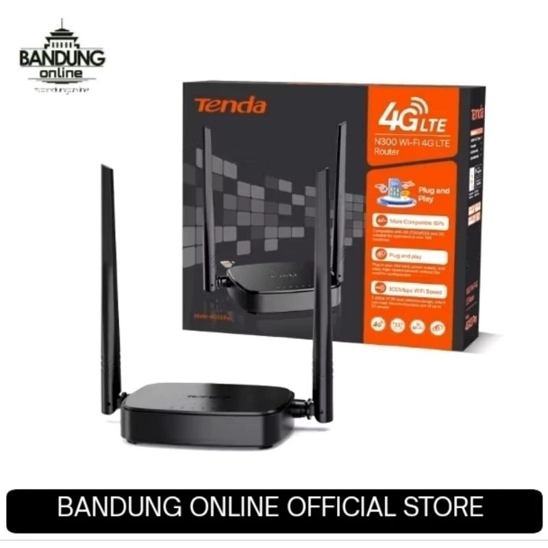 Tenda 4G05 N300 Modem 4G LTE Wireless Router SIM Card All Operator