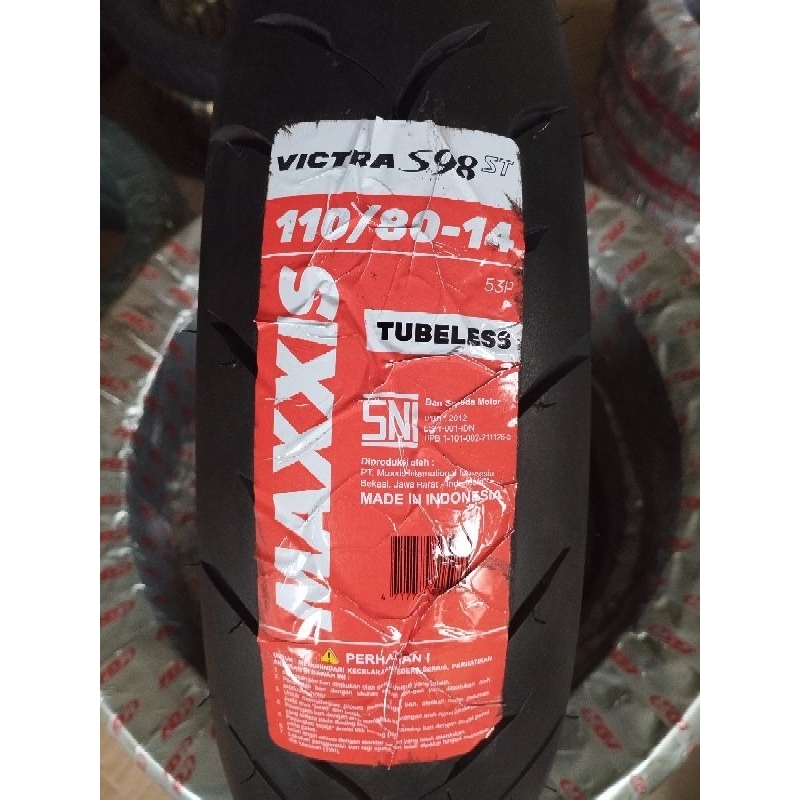 Ban maxxis victra 110 80 14 ban depan aerox donat