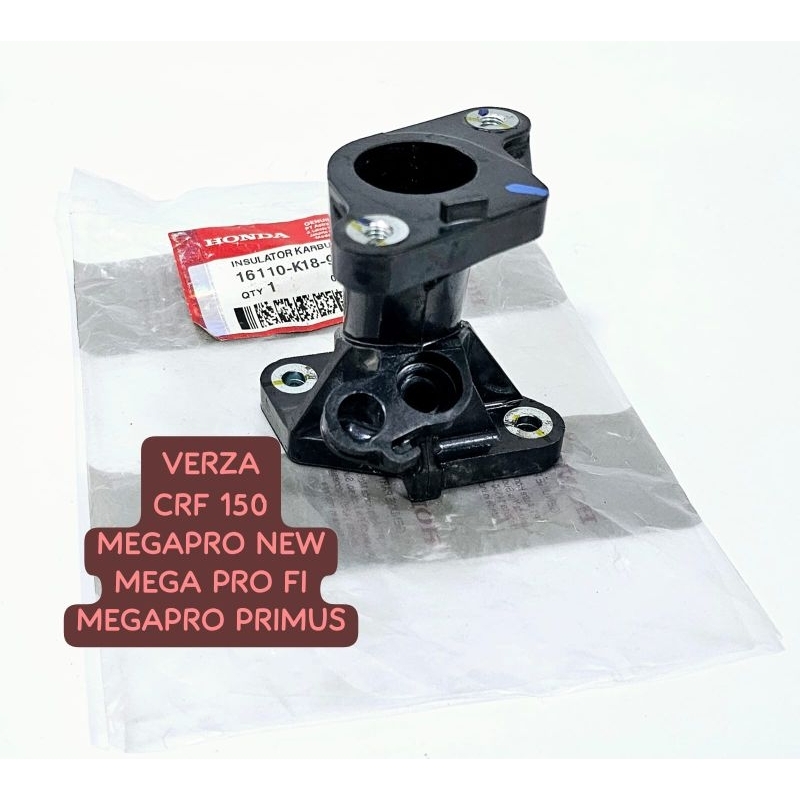 INTEK MANIPUL VERZA CRF 150 MEGAPRO NEW MEGA PRO FI PRIMUS VERSA HONDA K18 INTAKE MANIFOL MANIPOL VE