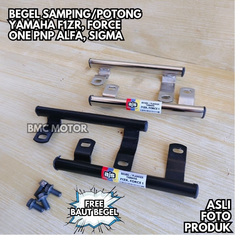 Begel Behel Planger Dudukan Pegangan Jok Belakang Variasi Potong Samping Kiri Kanan Motor Yamaha F1z