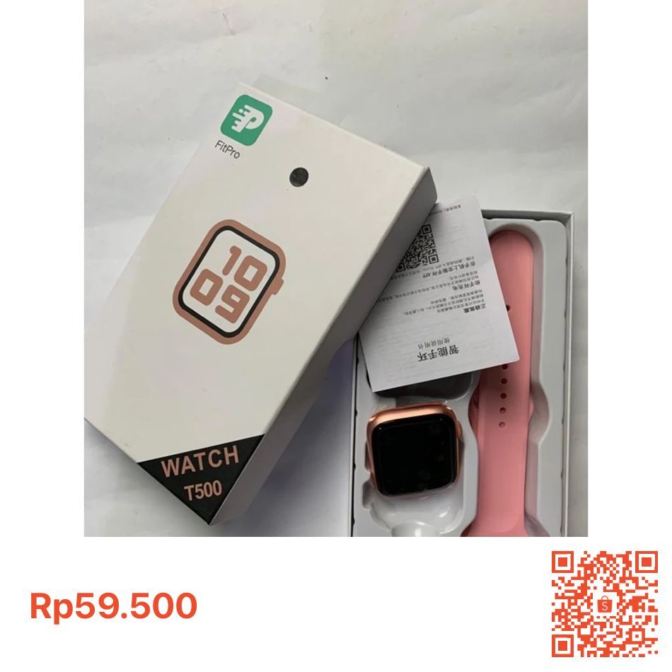 RJ2 JAM TANGAN SMARTWATCH T55 DAPAT 2 TALI / T500 / T500+ BLUETOOTH TOUCHSCREEN