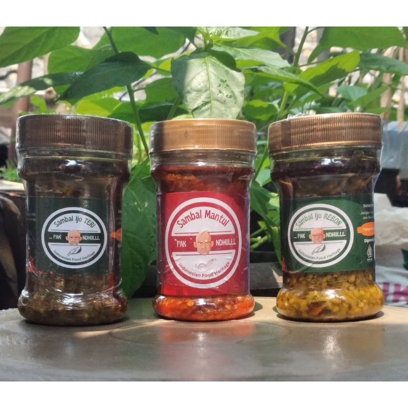 

Sambal Mantap Pak Ndhulll - Sambal Bawang 150Gram