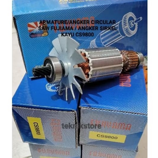ARMATURE/ANGKER CS9800 FUJIAMA SIRKEL KAYU /GERGAJI KAYU FUJIAMA CS9800