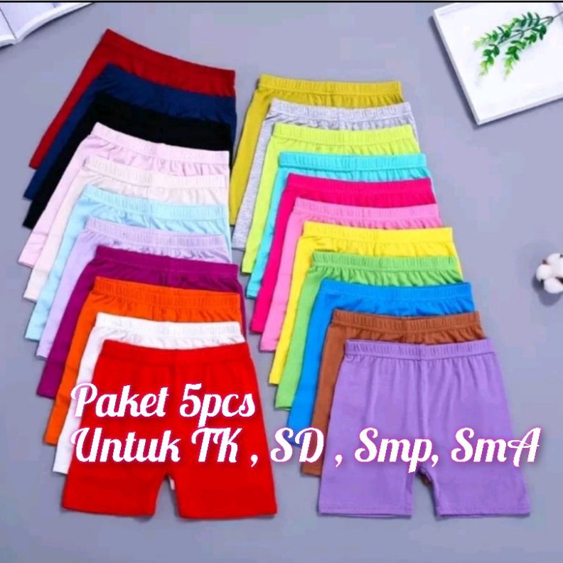 KODE D85L ISI 5 CELANA Shot anak TK SD SMP SMA