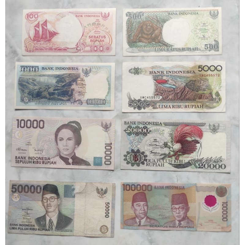 [ASLI] Uang kuno Set tahun 90an