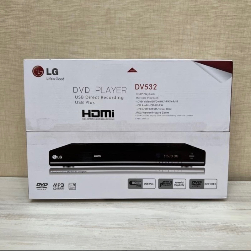 DVD Player LG DV-532 player DVD CD VCD
