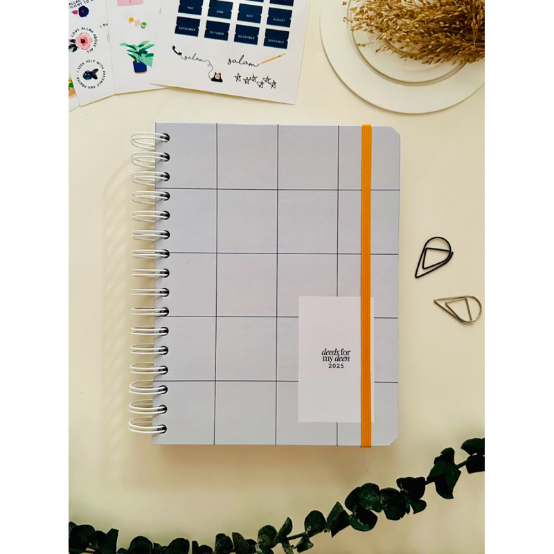 

2025 Muslim Planner (Cover Grid), Agenda, Planner Islami, Planner Muslimah, Ramadan Planner, Ramadhan, Kalender Islam, Buku Agenda, Deeds for my Deen, Notebook, Islamic Notebook, Islamic Planner, Islamic Agenda