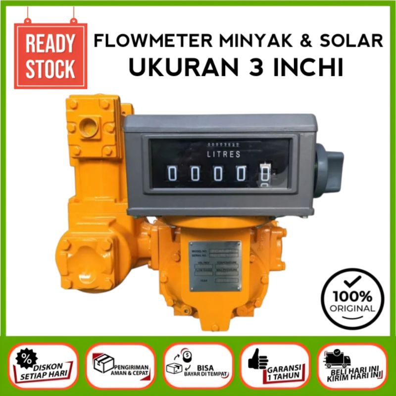 Flowmeter LC 3 in Flowmeter minyak dan solar