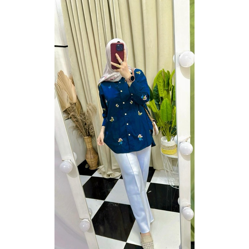 ATASAN BORDIR ZARA /Atasan Wanita /Atasan kekinian /Atasan Cantik
