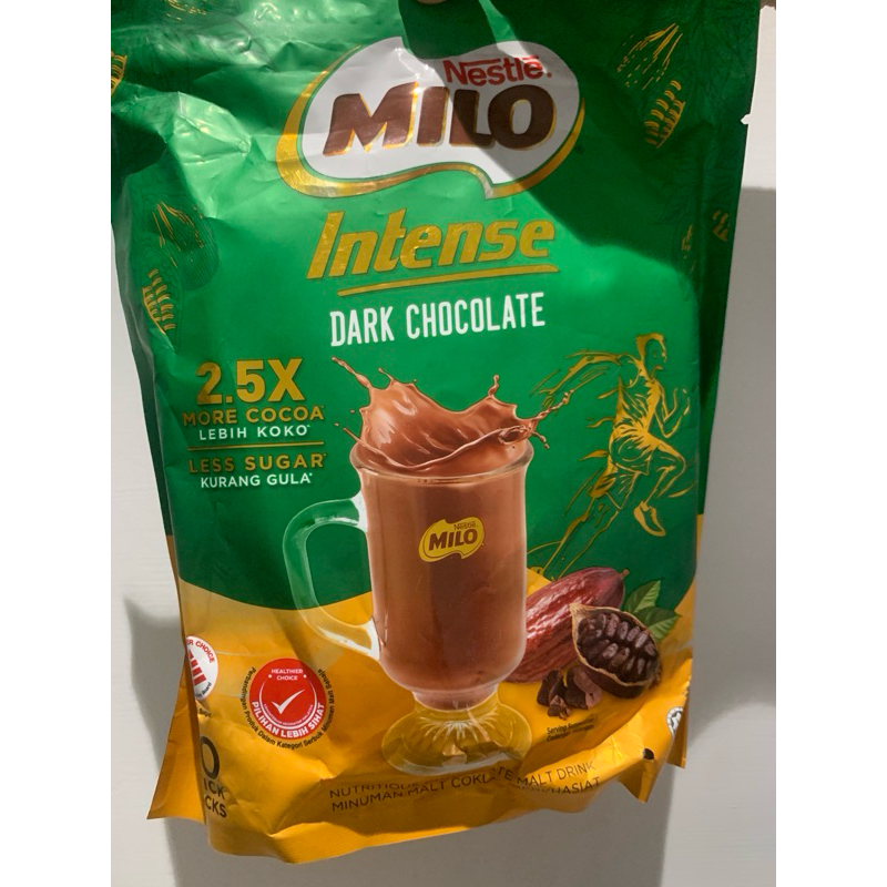 

Milo Intense Dark Chocolate (10 Sachet)