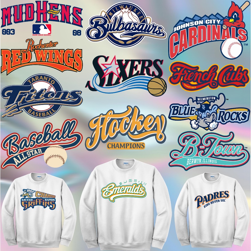 

SABLON STICKER DTF UKURAN LEBAR 25CM TEMA TEXT LOGO V2