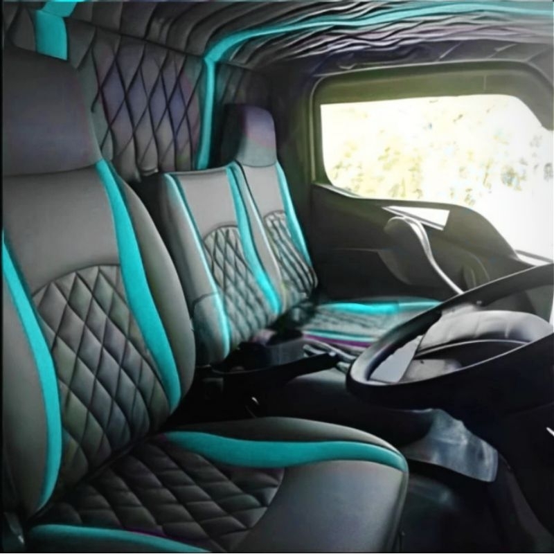 Cover Jok Mobil Truk Canter Ragasa HinoDutro Canter hdl Dyna