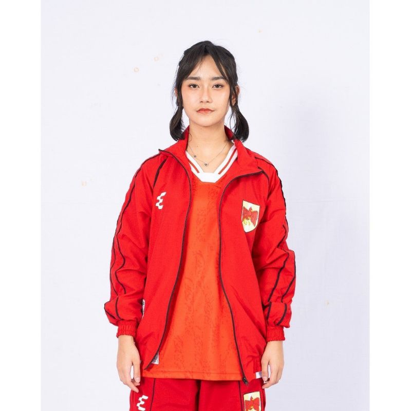 erigo tracksuit jkt48 hary phoenix red ukuran M