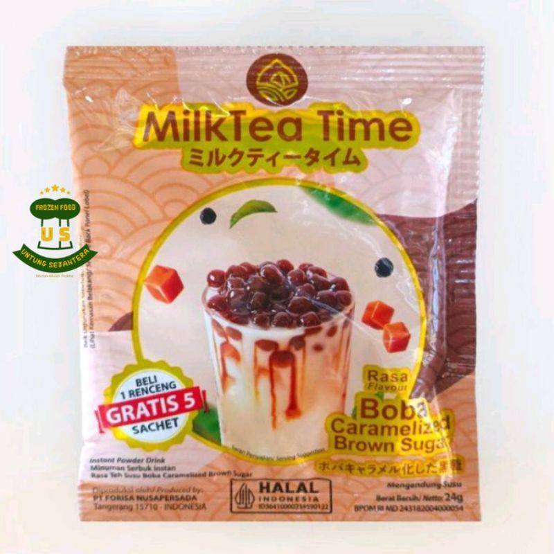 milktea time boba caramelized hzlnt