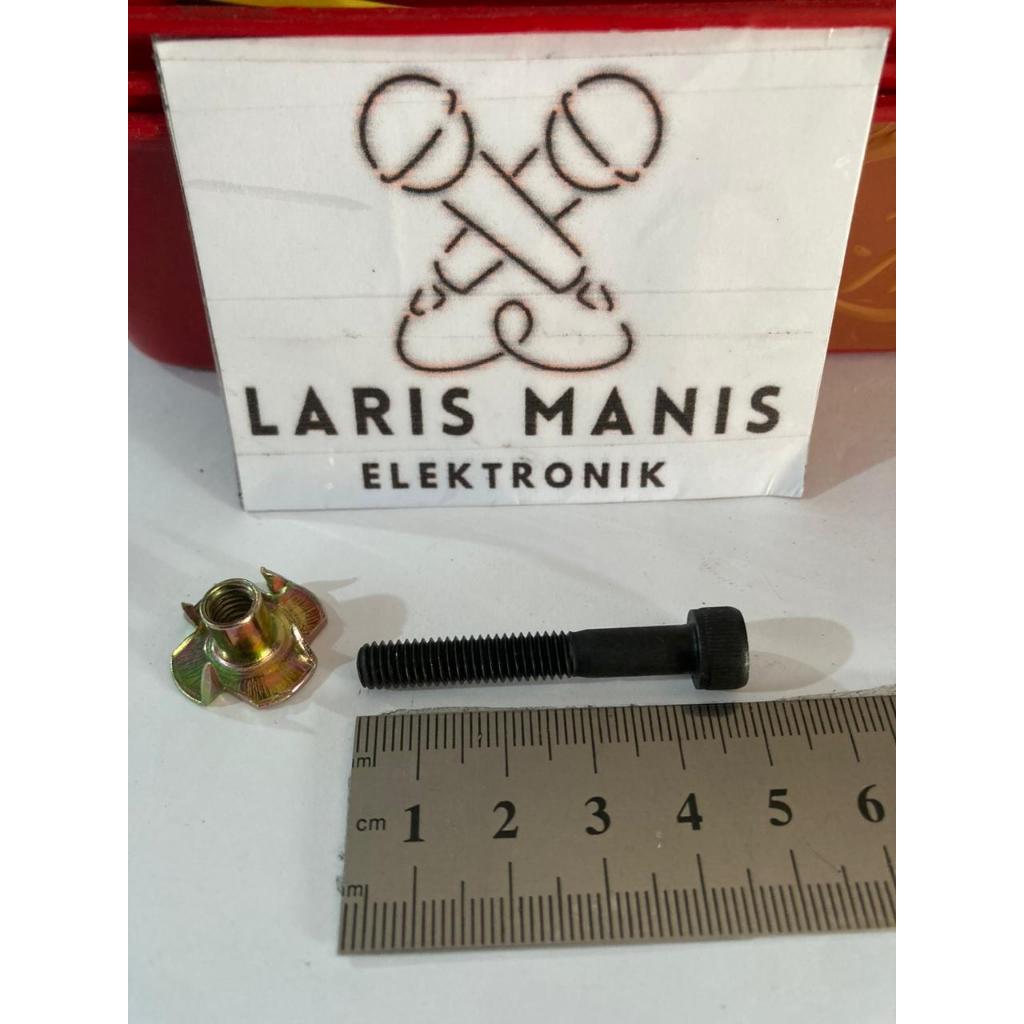 Baut Speaker Mur Cakar dan Baut L Tanam Panjang 4,5 cm