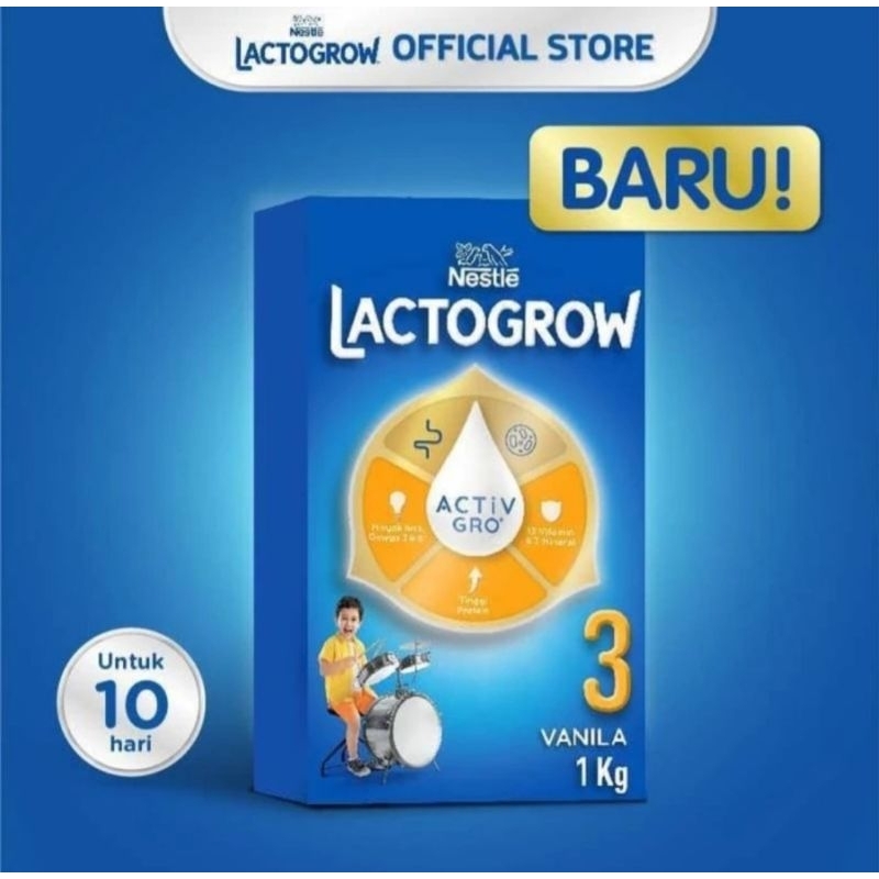 Lactogrow 3 Vanila 1 kg