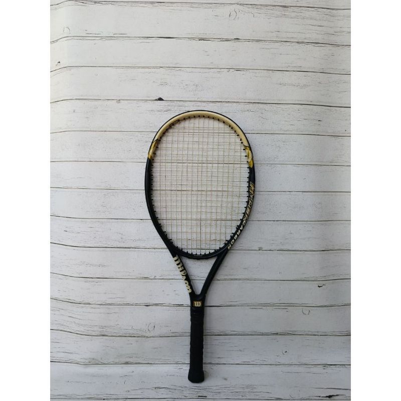 [ RAKET TENIS SECOND WILSON HYPER HAMMER 5.3 CLASSIC / 237 Gram - 110 in ]