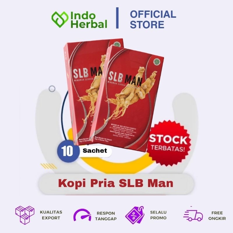 

SLB Man Ginseng Asli Suplemen Pria Herbal - 1 Box