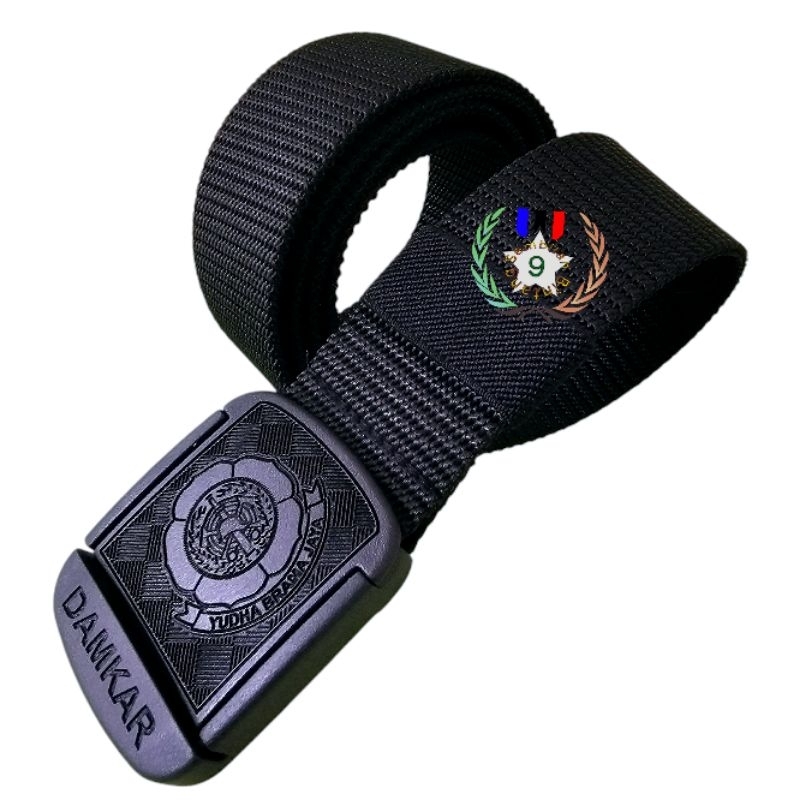 Sabuk Damkar Timbul 3D Gesper Tactical